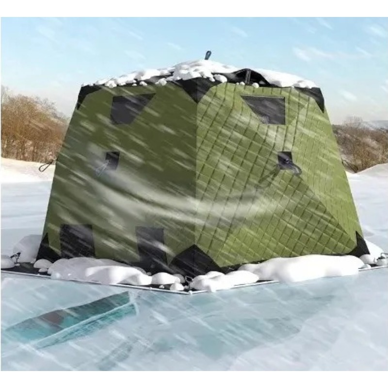 Fishing Equipment Needed - Cabana Hexagonal para Pesca no Gelo