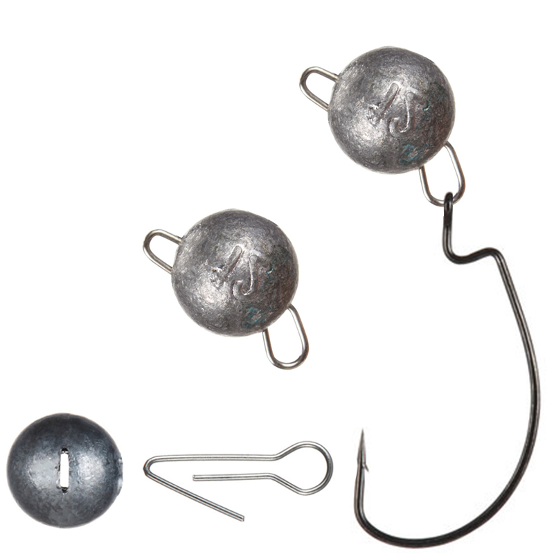 Jig Head Lure - Simpleyi-Sinker Jig Head com Swivle, Isca