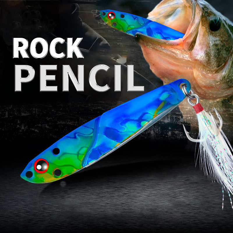 Jig Head Lure - 1PC Isca de Metal 3D para