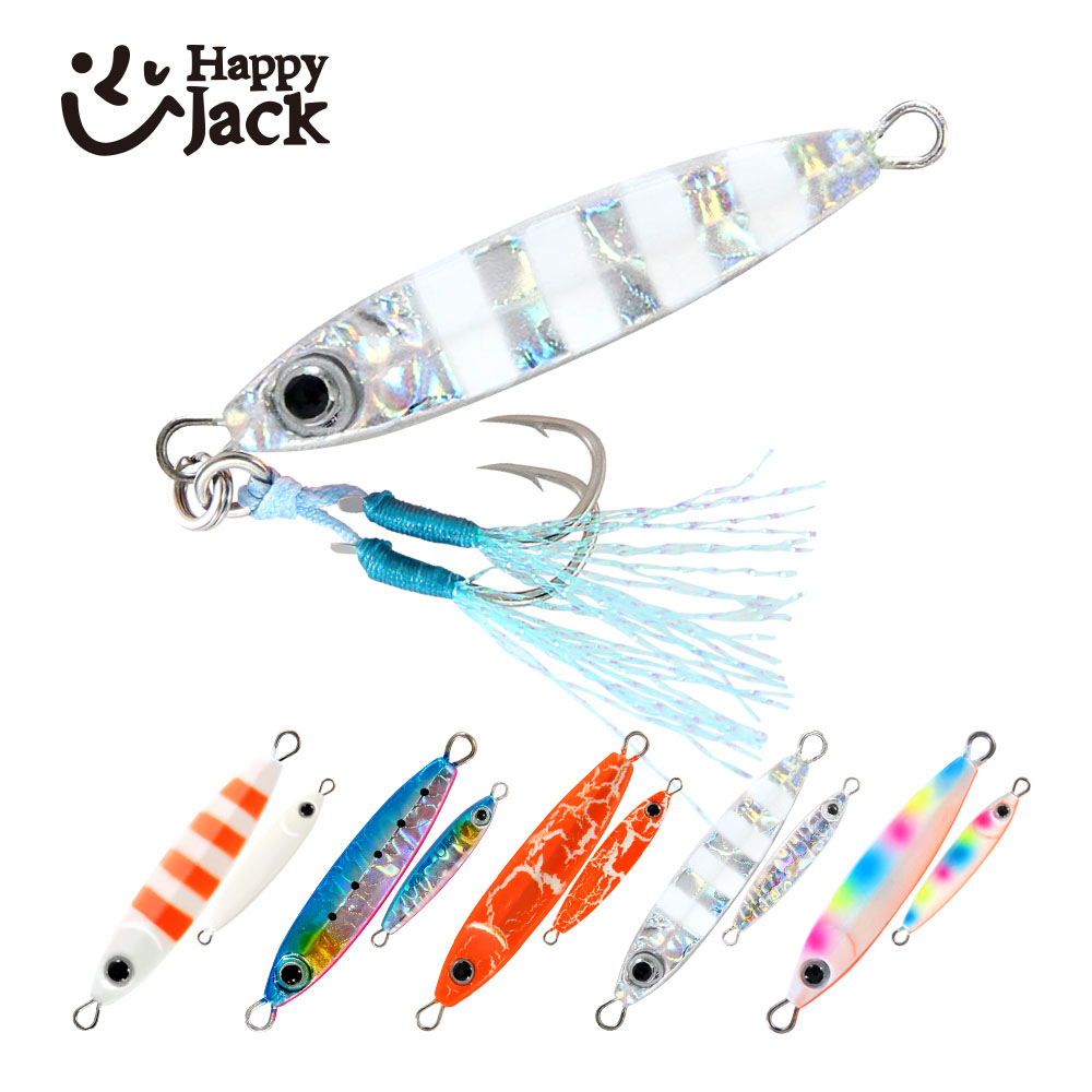 Jig Head Lure - HAPPYJACK Isca de Pesca Tipo Jigging