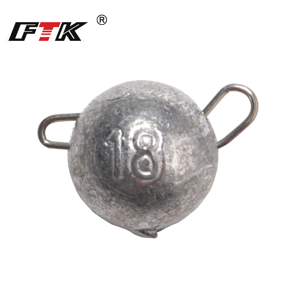 Jig Head Lure - Ftk 5 pçs supercontinente chumbada cabeça
