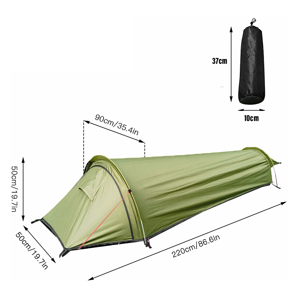 Fishing Equipment Needed - Barraca ultraleve para 1 pessoa, 850g,