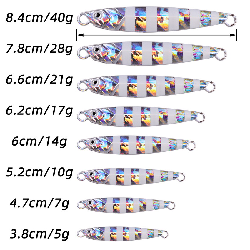 10 pçs gabarito de metal 7g 10 - Jig Head Lure avaliação e preço