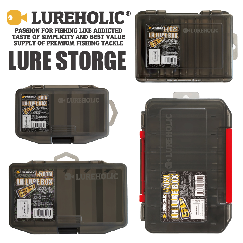 Lureholeic caixa de isca de pe - Jig Head Lure avaliação e preço