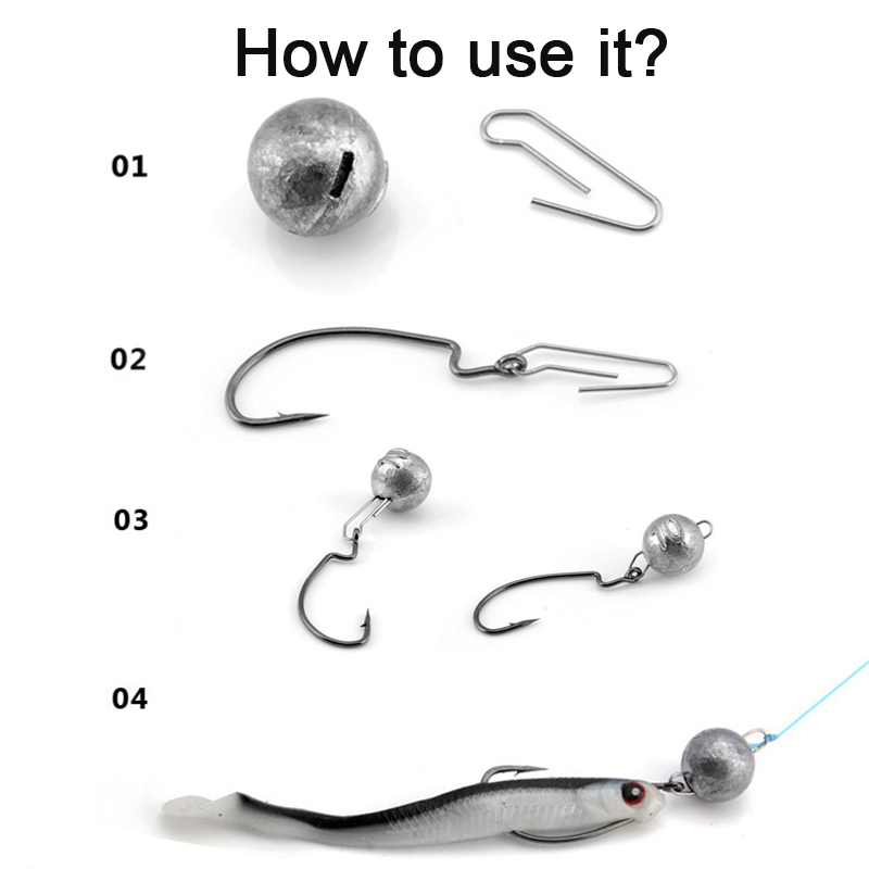 Simpleyi-Sinker Jig Head com S - Jig Head Lure avaliação e preço