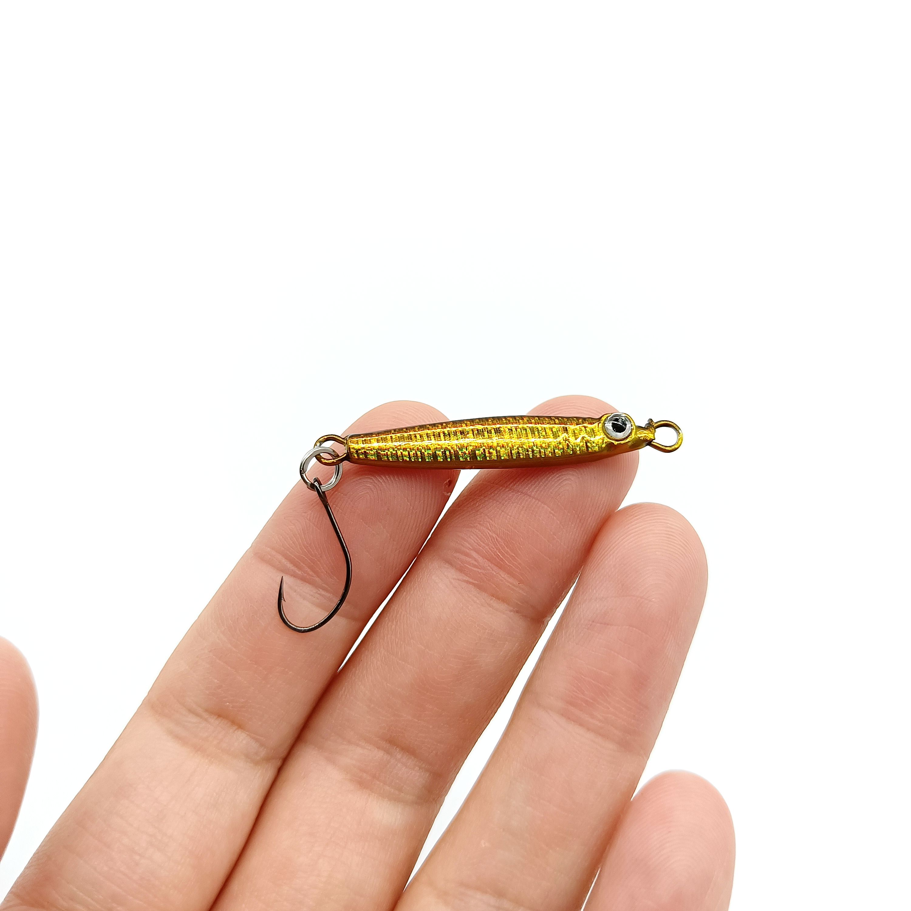 Duoduoyu 5 pçs mini metal gaba - Jig Head Lure avaliação e preço
