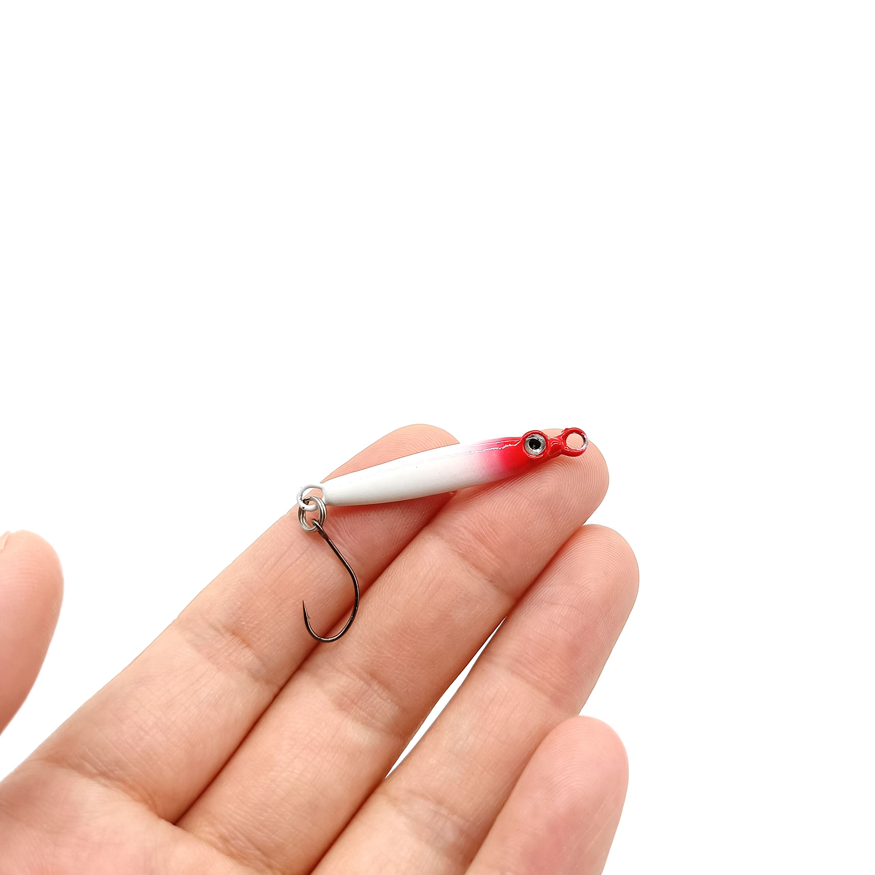 Duoduoyu 5 pçs mini metal gaba - Jig Head Lure avaliação e preço