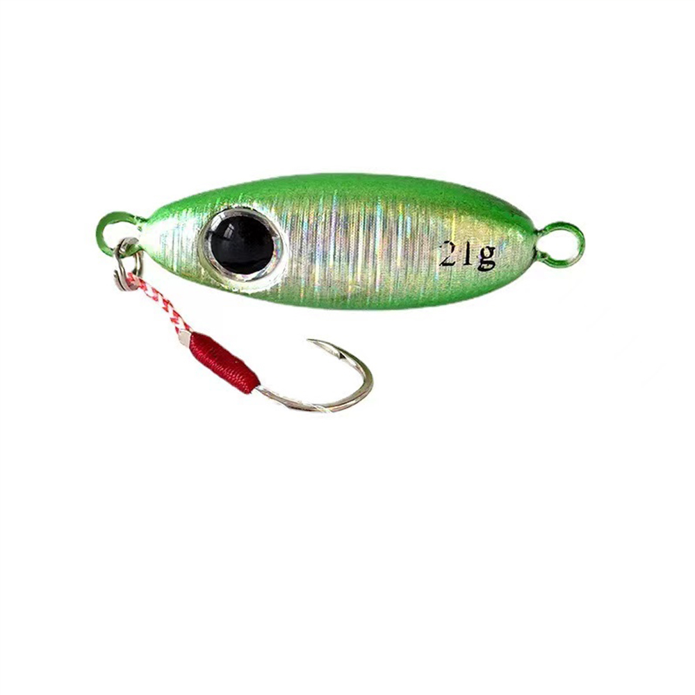 6 pçs micro metal jigging isca - Jig Head Lure avaliação e preço