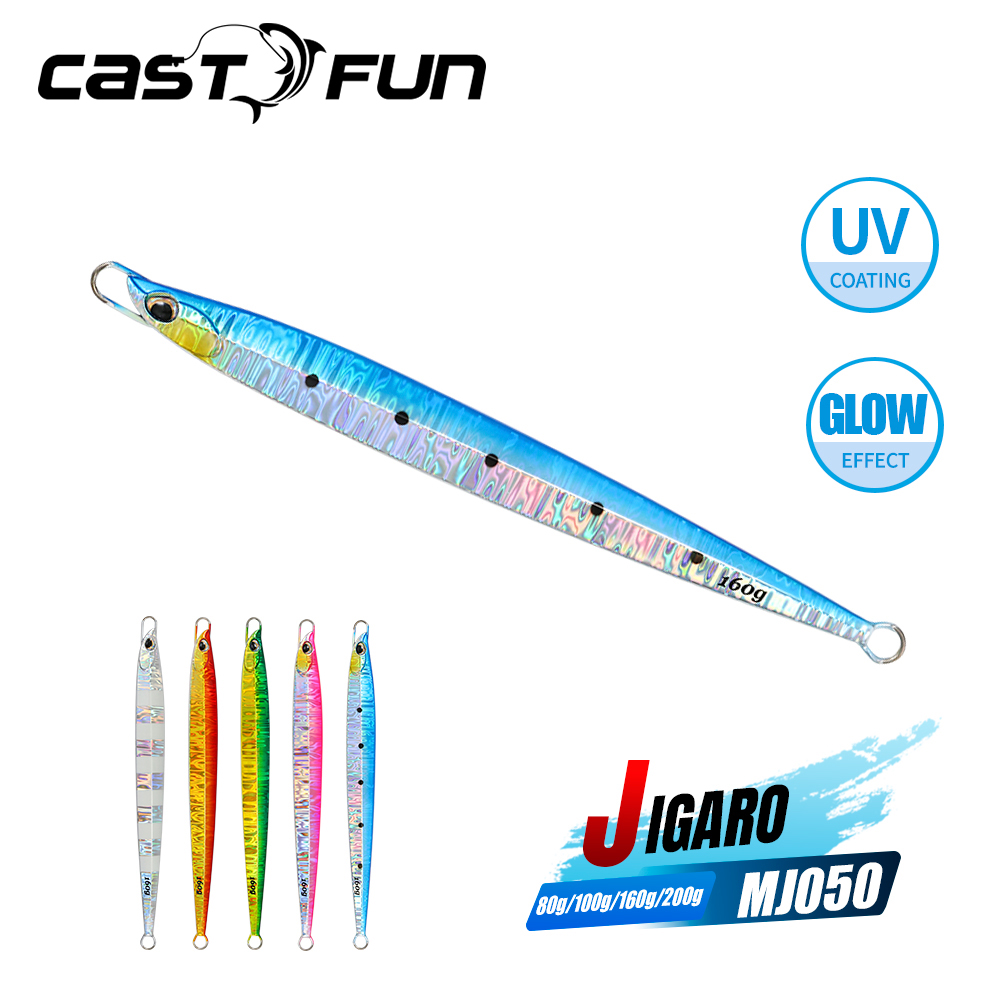CASTFUN Speed Jig 80g 100g 160 - Jig Head Lure avaliação e preço
