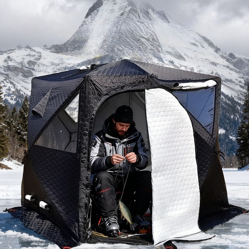 Tenda de Sauna de Inverno, Ten - Fishing Equipment Needed avaliação e preço